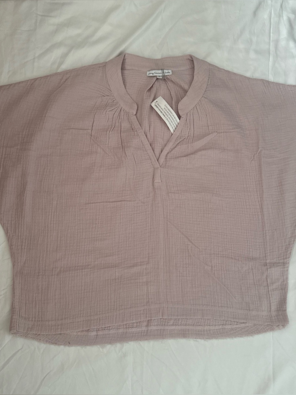 Young Fabulous & Broke Dusty Mauve Track Pants & Top Set - Picture 9 of 13